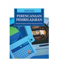 Image of Perencanaan Pembelajaran: Mengembangkan Standar Kompetensi Guru