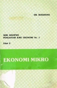 Image of Seri Sinopsis Pengantar Ilmu Ekonomi No. 2: Ekonomi Makro