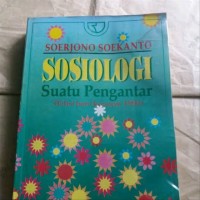 Image of Sosiologi Suatu Pengantar