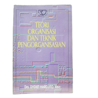 Image of Teori Oganisasi dan Teknik Pengorganisasian