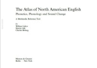 The Atlas of North American English